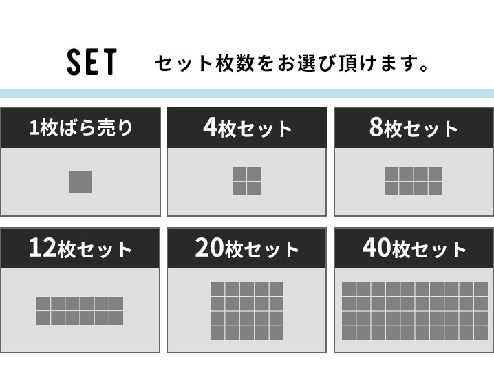 サブウェイタイルシール Aタイプ 12枚入り メトロ モザイクタイル