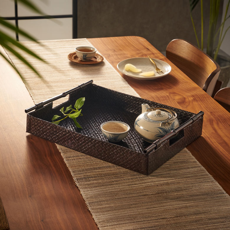 アジアンリゾート 竹素材 バンブーテーブル ダイニングテーブル