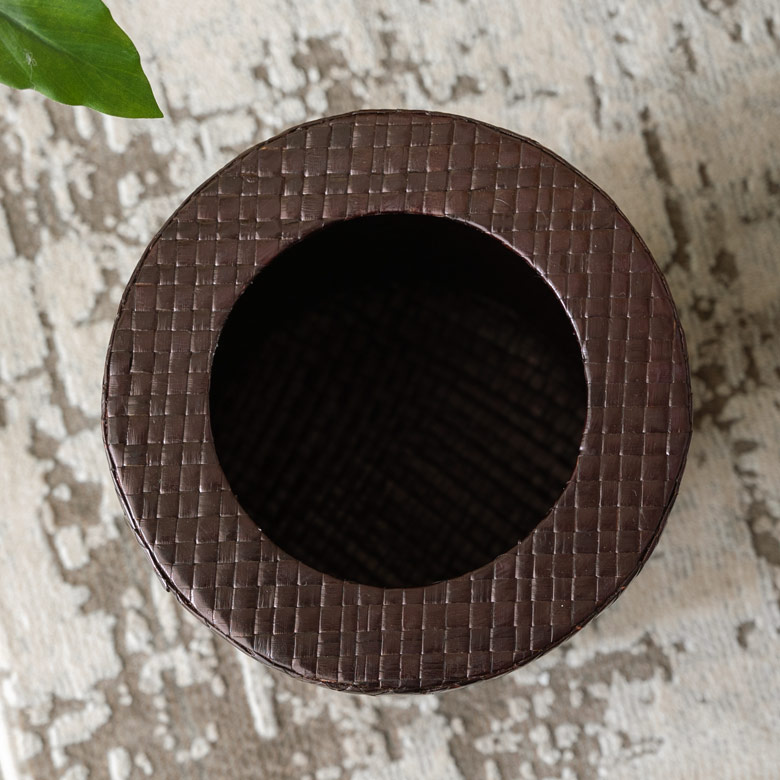 中のごみ袋が見えない二重構造