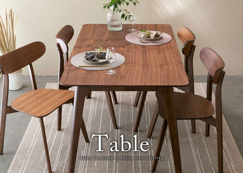 テーブル。アジアン家具。新生活。リゾートスタイル。