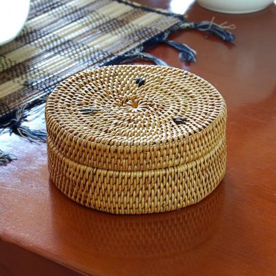 小物入れ アタ ケース ふた付き 約 W 10cm D 11cm H 5.5cm ボックス 収納 バスケット 籠 カゴ かご 箱 トレー 小物入れ 小物置き 入れ物 アクセサリーケース アクセサリー ピアス 指輪 リング 腕時計 小物 おしゃれ 