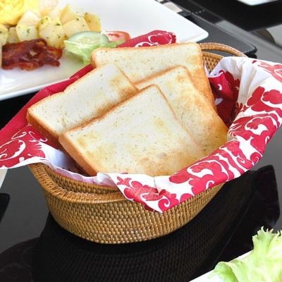 るびー様限定☆バリ　雑貨　アタ　3段　カゴ　ランチボックス るびー様限定☆バリ 雑貨 アタ 3段 カゴ ランチボックス - メルカリ
