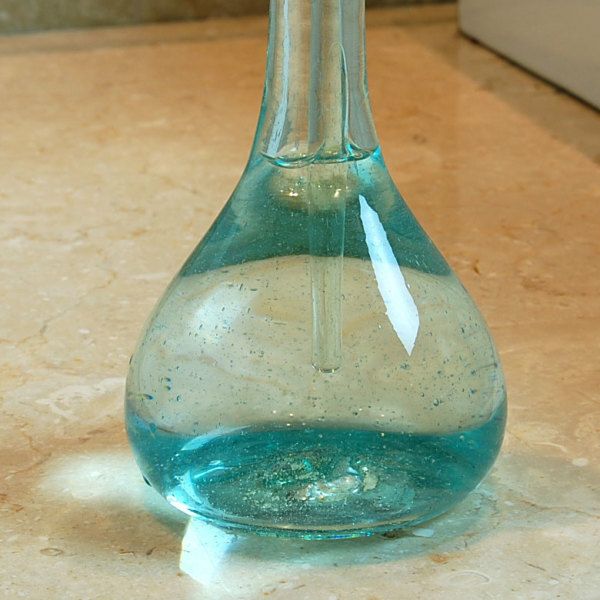 クリアガラス 装飾ボトル 4点セット