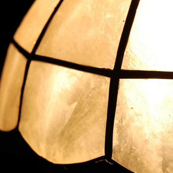 アジアン カスピシェルペンダントライト ゴールド 40cm 照明 ライト