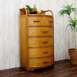 梱包発送たのメル便　送料込み　アジアン　リゾートテイスト　5段チェスト 楽天市場】アジアン リゾート（タンス・チェスト｜収納家具
