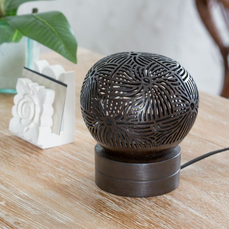 未使用品！おしゃれ！アジアン雑貨 ヤシの実ライト 未使用品！おしゃれ