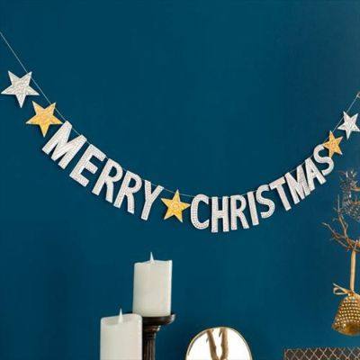 メール便対応】ガーランド 誕生日 [HAPPY BIRTHDAY] ロゴ アルミ製