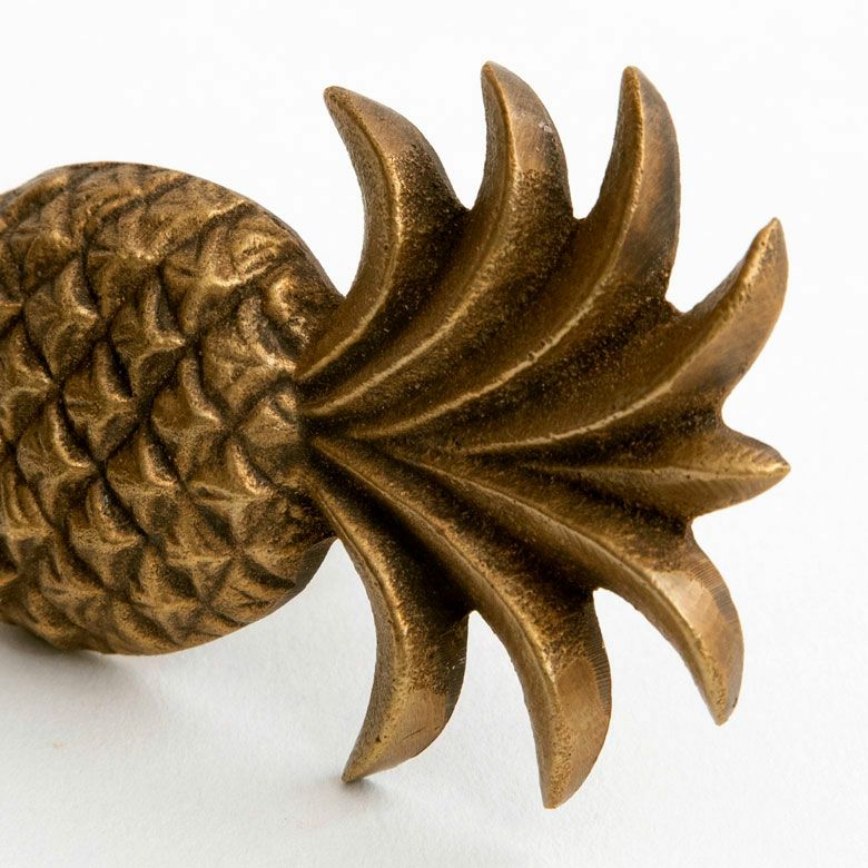 STAUBアニマルブラスノブ　パイナップル【真鍮】 STAUBアニマルブラスノブ パイナップル【真鍮】 Staub パイナップル