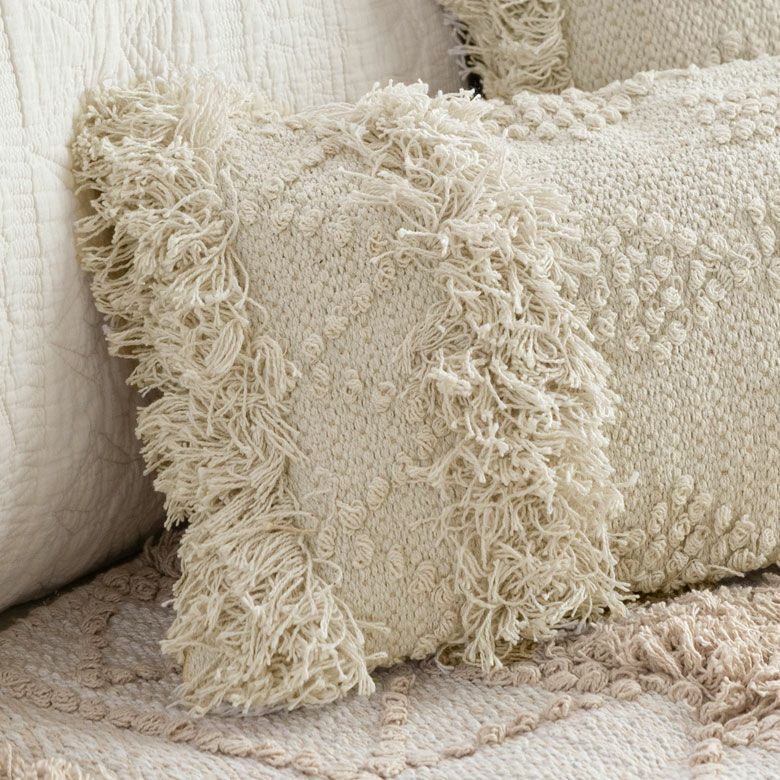 HIKEホワイトボア　クッションカバー HIKEホワイトボア クッションカバー