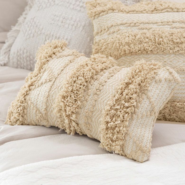 ラフィア　ラグジュアリー　椰子　ココナッツ　ボタン　ナチュラル　クッション フロアクッション ラフィア 約 W 70 × H 32 クッション 座布団 [13881