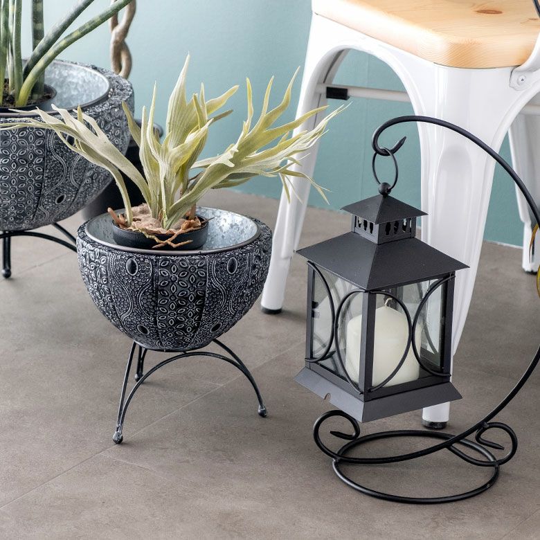 新品未使用　アスプルンド　プランターカバー　フラワースタンド　グレー VIVI PLANT STAND M - 【ASPLUND CONTRACT】 アスプルンド