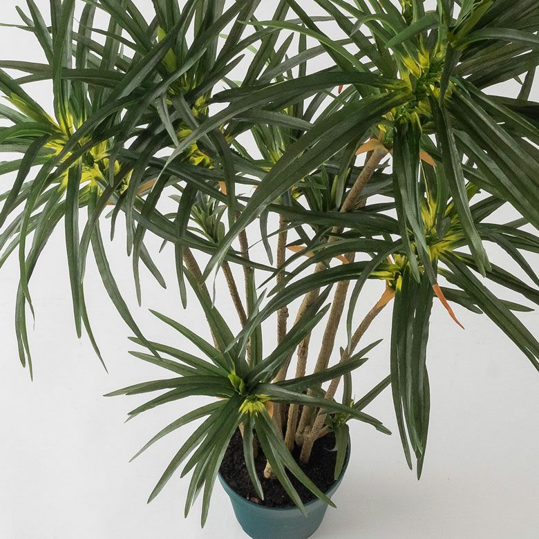 フェイクグリーン ユッカ 高さ 90cm 鉢付き 観葉植物 グリーン