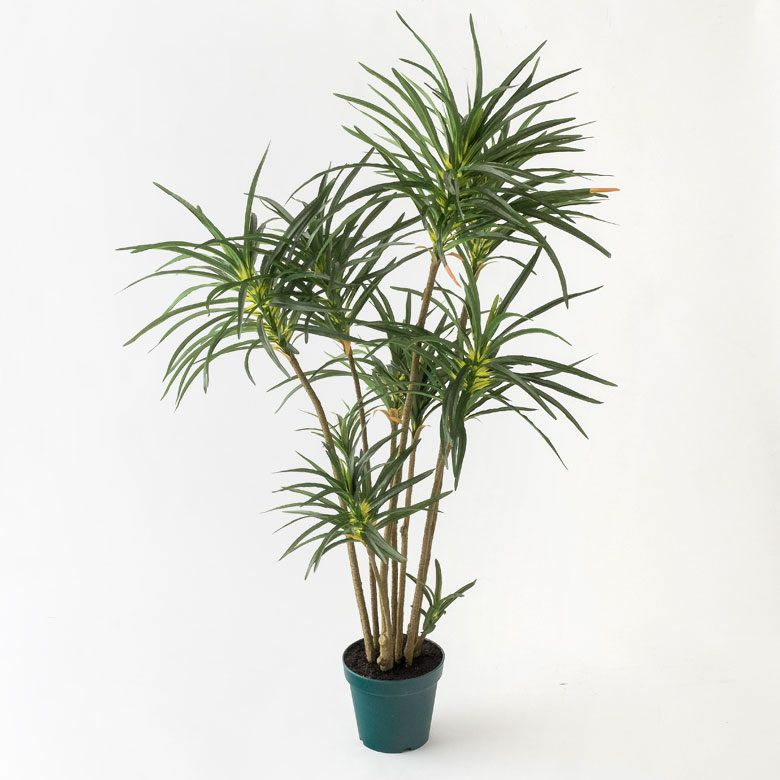 フェイクグリーン ユッカ 高さ 90cm 鉢付き 観葉植物 グリーン