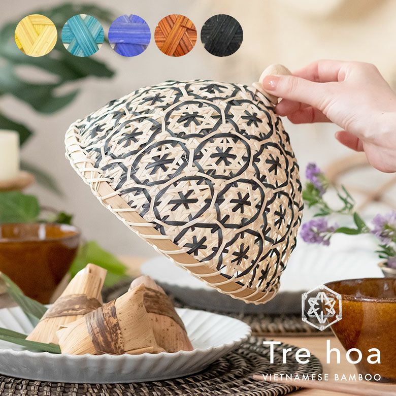 M　イタリア　アバカ フードカバー 円形 ハンドメイド M様専用 イタリア アバカ フードカバー 円形 ハンドメイド アバカ製