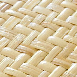 籐あじろ 座布団サイズ 約55×55cm ラタンカーペット【アジアン