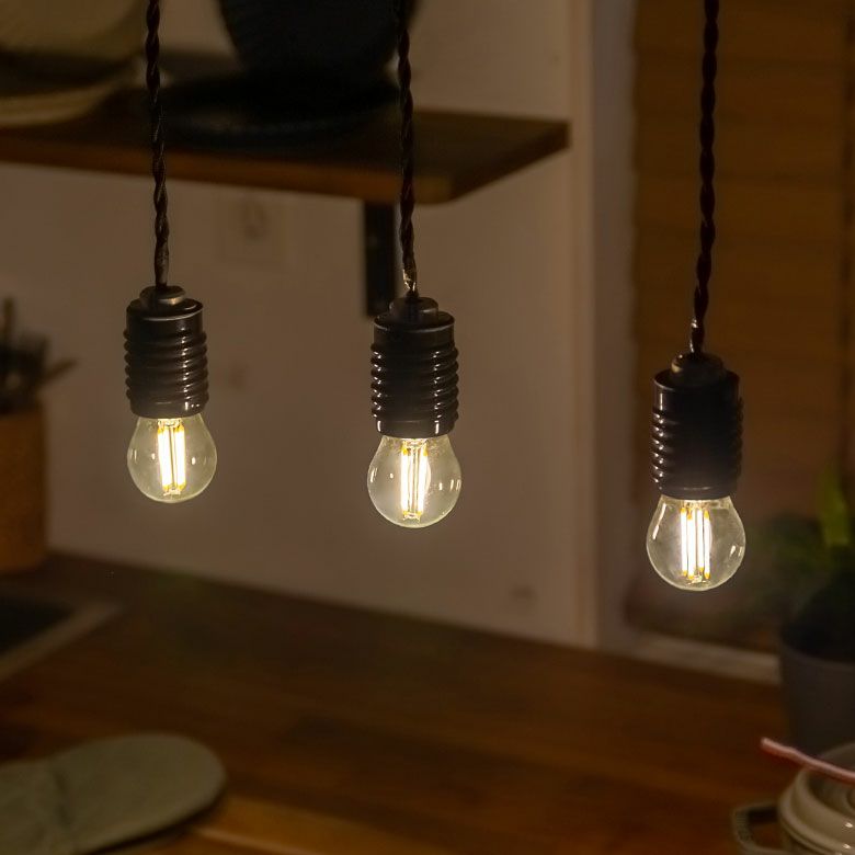 レトロ調なポーチライト イタリア製 E26のLED電球対応可能