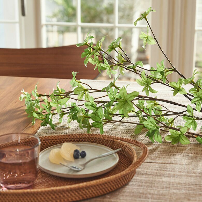 ポリエステル　偽植物　コースター　テーブルコーディネート