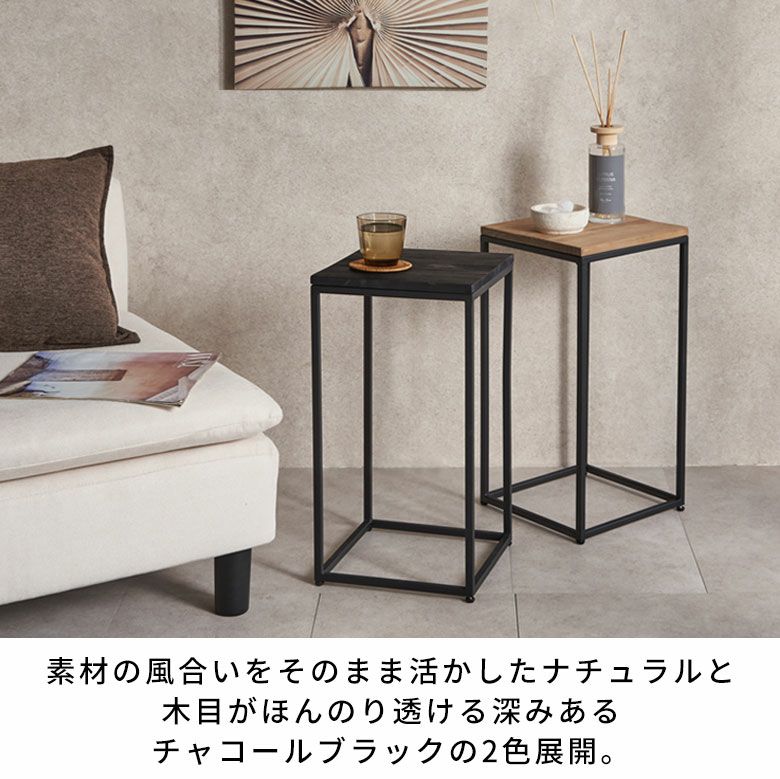 フラワースタンド プランタースタンド 脚付き 木製 アイアン パイン材 