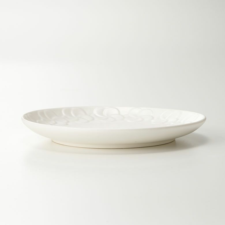 プレート プルメリア 丸皿 ラウンド 約 W 15cm D 15cm H 2cm