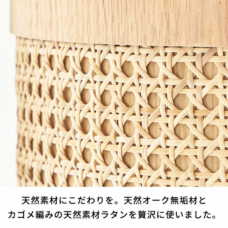 収納スツール スツール チェア 椅子 いす イス 丸型 円 ラタン