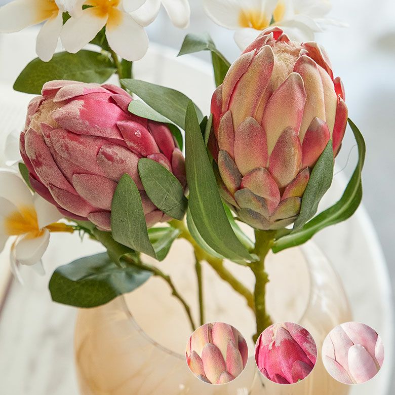 アーティフィシャルフラワー 造花 プロテア トロピカルフラワー 南国