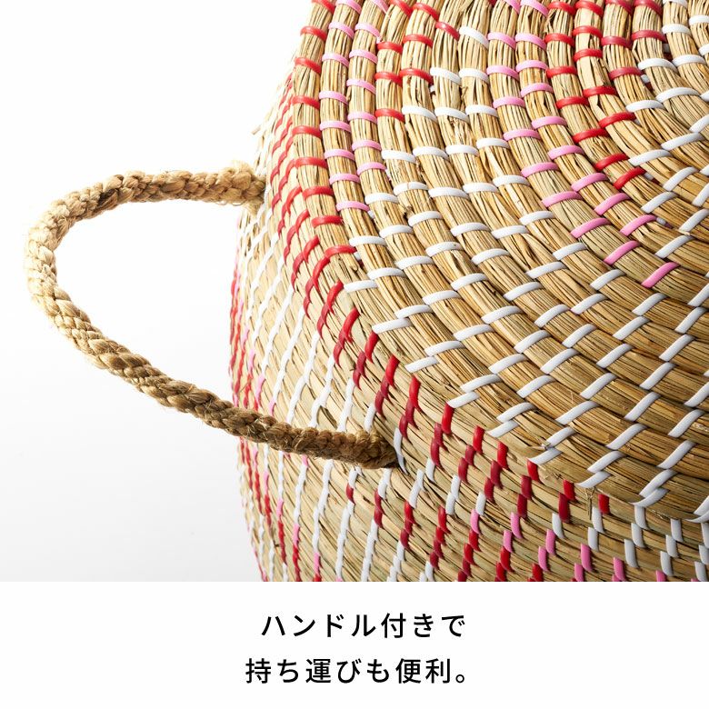 バスケット ふた付き 持ち手付き かごバスケット シーグラス 約