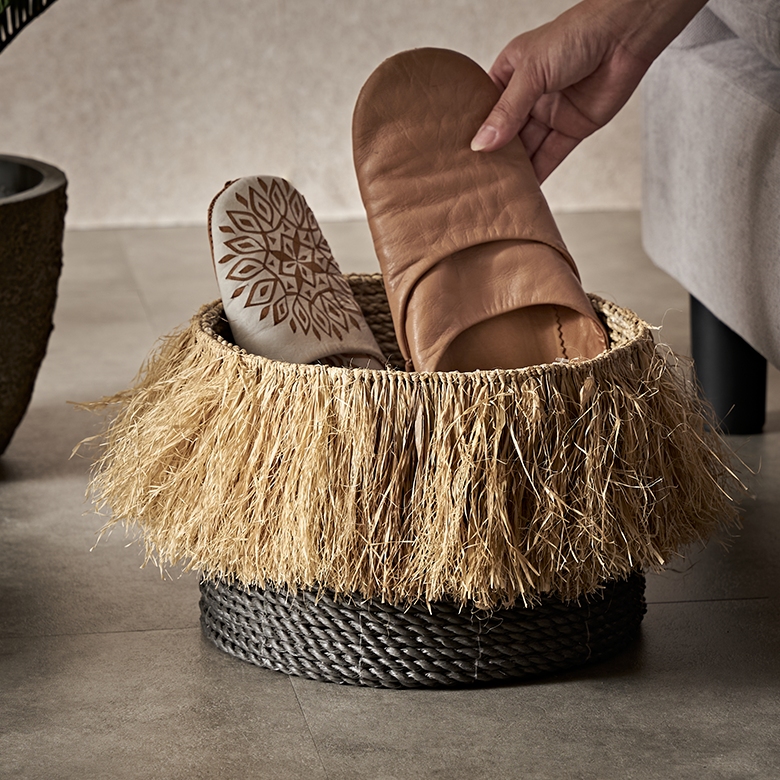 バスケットランドリーバスケットLサイズラフィア約W27cmD27cmH18cmナチュラルかごバスケット収納収納バスケット洗濯物入れおもちゃ入れリビングダイニング寝室キッチン洗面所おしゃれ北欧リゾート雑貨バリインテリアアジアン[l-14064]