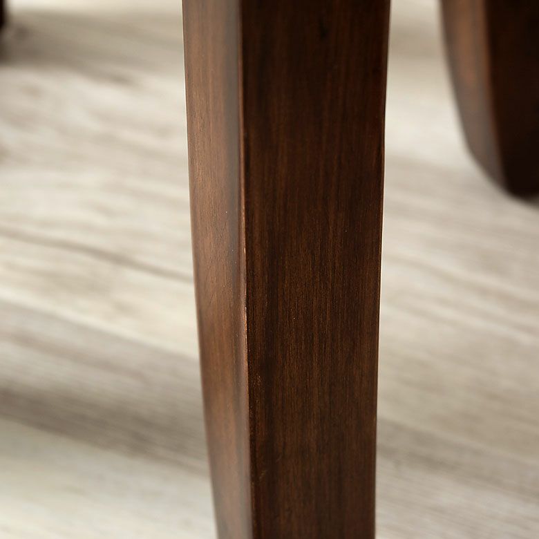 スツール円形ラウンド木製猫脚レザー座面高さ40cmブラウン茶[91335]【丸椅子イスチェアリサイクルレザーアンティーク調レトロおしゃれヴィンテージクラシック】