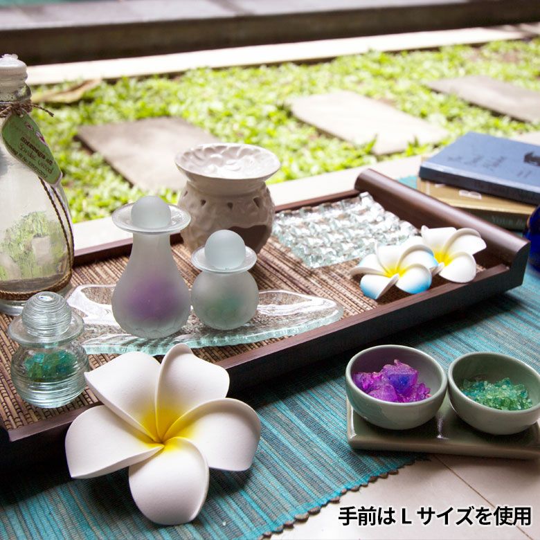 夏色プルメリアのスワッグ夫婦アレンジ❣️ayu❣️2つセット 夏色