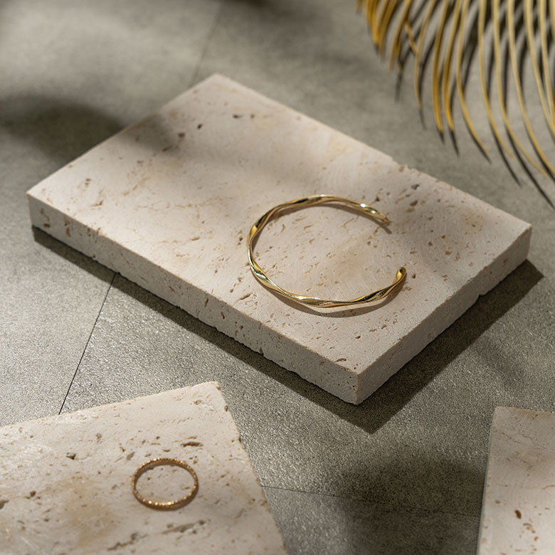 大理石トレーストーン天然石プレートトレイ約W10cmD15cmH1.5cm大理石トレー大理石トレイデコレーショントレイストーンプレートディスプレイデコレーション什器アクセサリー小物小物置きおしゃれ北欧雑貨インテリアアジアン[34624]