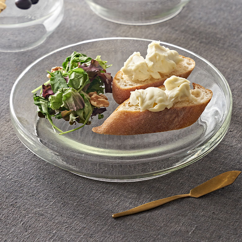 コンポート台ケーキスタンドガラスLサイズ約W25cmD25cmH5cmケーキ6号トレイトレースタンド台タワースタンドトレイコンポートデコレーショントレイ食卓キッチンダイニングキッチン雑貨ディプレイ北欧おしゃれ雑貨インテリアアジアン[94797]