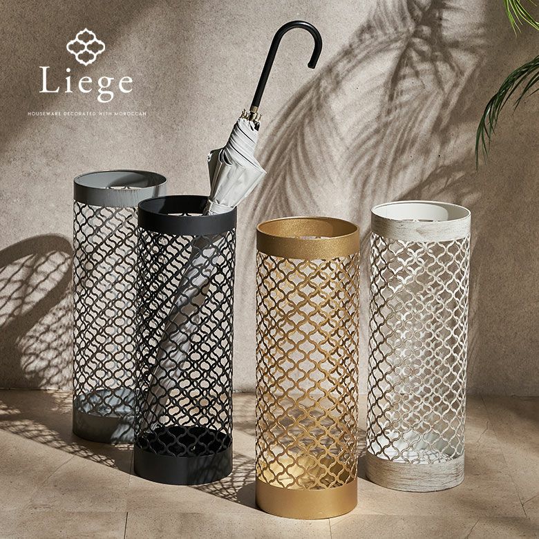 傘立てスチールセラミック筒形給水プレート付き長傘傘立傘たて傘置き約W15cmD15cmH43cmスリムコンパクト傘立て置きかさ立て傘スタンド傘収納玄関収納屋内室内省スペース折りたたみ傘おしゃれ北欧リゾート雑貨インテリアアジアン[67158]