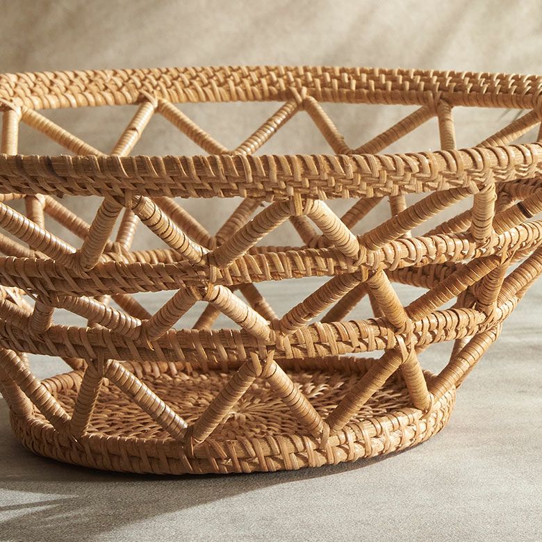 【蚤の市購入】希少！特大バスケット あけび/柳/ラタン/暮らしの道具 楕円籠 蚤の市購入】希少！特大バスケット あけび/柳/ラタン/暮らしの