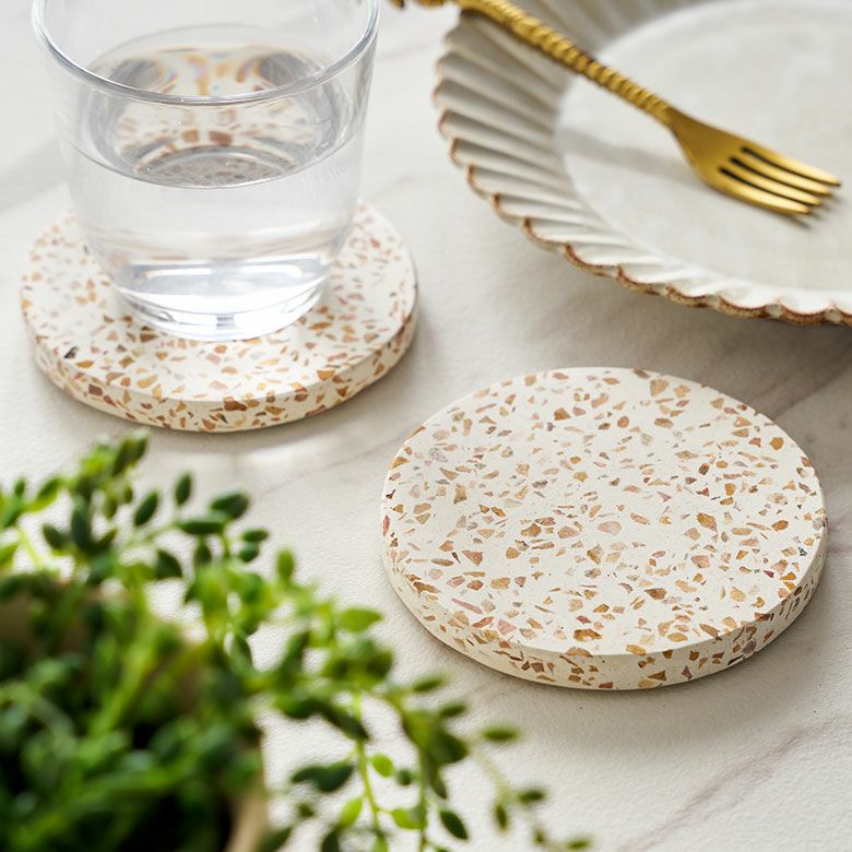 天然貝 角皿 小皿セット スクエア シェルプレート 円形コースター 天然貝 角皿 小皿セット スクエア シェルプレート 円形コースター