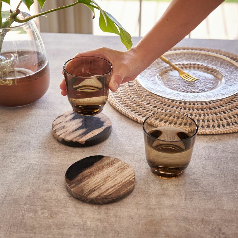 珪化木 白黒2本セットフォッシルツリー ペトリファイドウッド インテリア