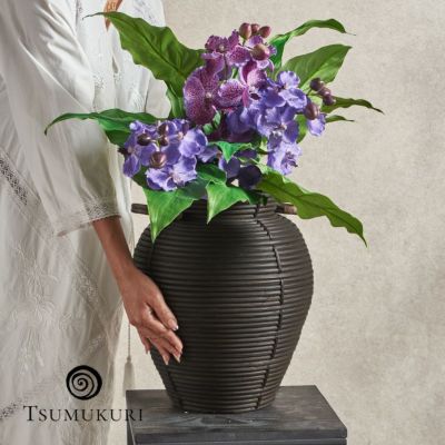 インテリア・バリ雑貨　壺（10%OFF）造花付 インテリア・バリ雑貨 壺（10%OFF）造花付 楽天市場】アジアン